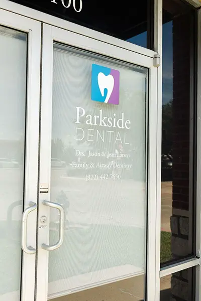 Staff atParkside Dental talking to a patient 