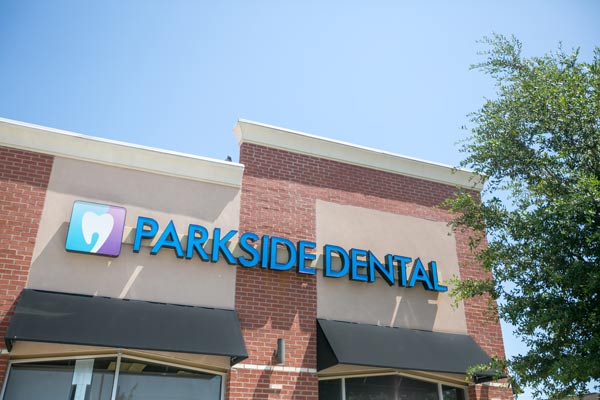exterior sign of Parkside Dental
